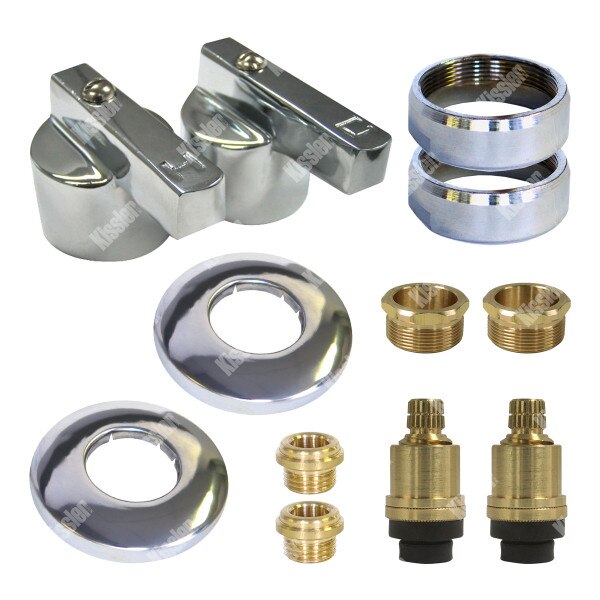 American Standard Nu-Renu 2-Handle Tub & Shower Faucet Rebuild Kit - New Old Stock